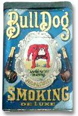 BullDog Vertical Pocket smoking tobacco tin.